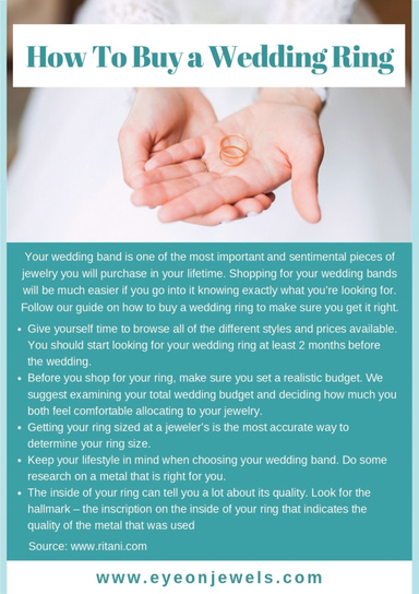How To Buy a Wedding Ring