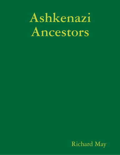 Ashkenazi Ancestors