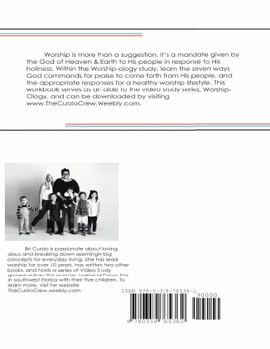Worship-ology Companion Workbook