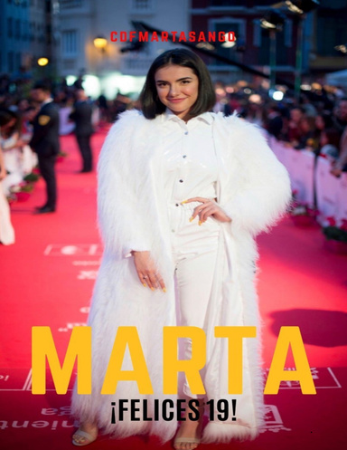 ¡Felices 19 Marta!