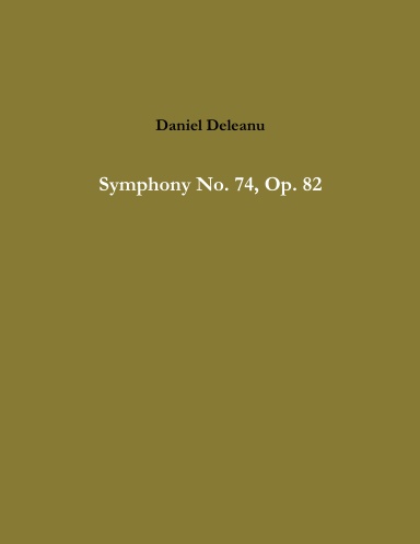 Symphony No. 74, Op. 82