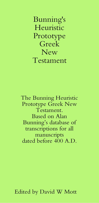 Bhpgnt - A Greek New Testament