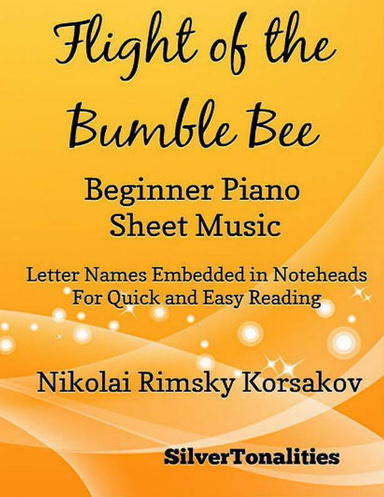 Flight of the Bumble Bee Beginner Piano Sheet Music Pdf