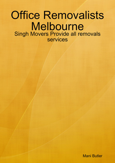 Office Removalists Melbourne