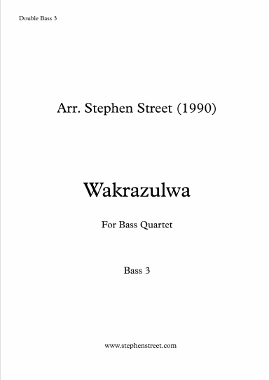 Wakrazulwa Bass Quartet - Double Bass 3
