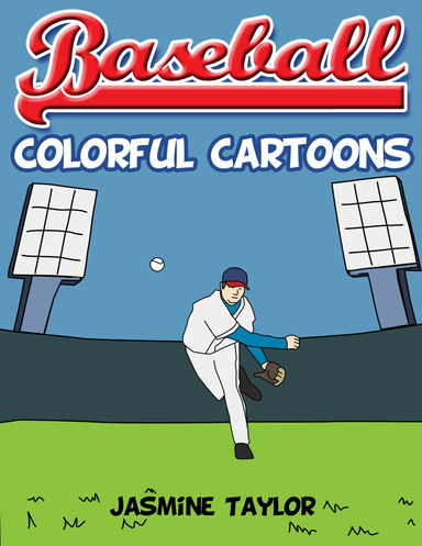 Baseball Colorful Cartoons