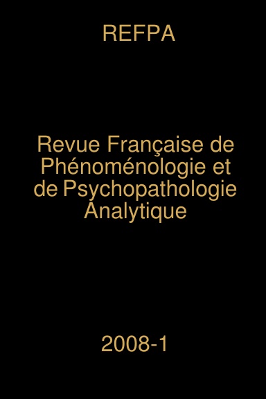 Revue Française de Phénoménologie et de Psychanalyse