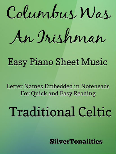 Columbus Was an Irishman Easy Piano Sheet Music Pdf