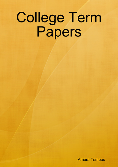 College Term Papers