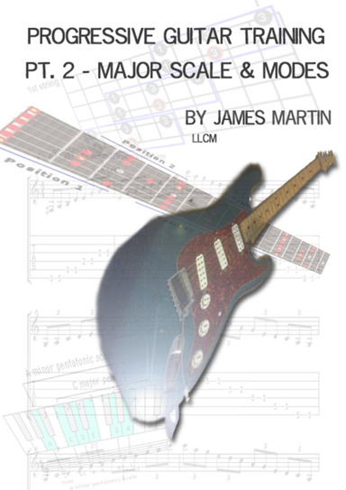 Progressive Guitar Training Pt.2 - Major Scale & Modes