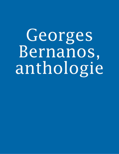 Georges Bernanos, anthologie