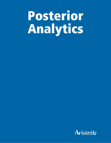 Posterior Analytics