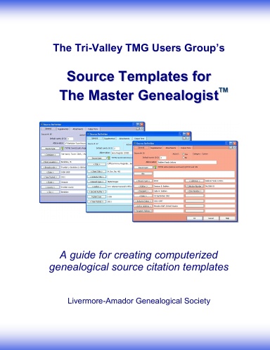 Source Templates for The Master Genealogist(TM)