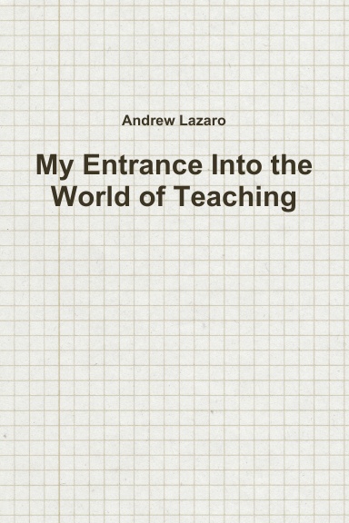 My entrance into the world of teaching