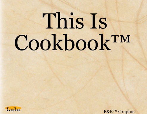 This Is Cookbook™