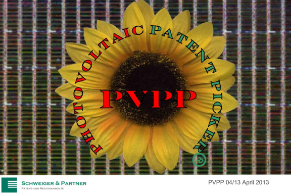 Photovoltaic Patent Picker Premium 04/2013