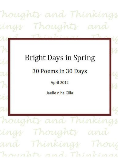 Bright Days in Spring