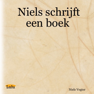 Niels schrijft een boek