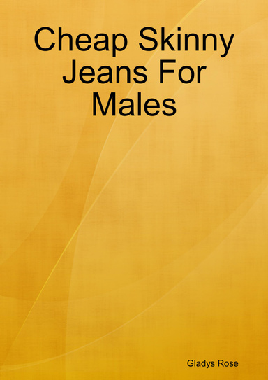 Cheap Skinny Jeans For Males