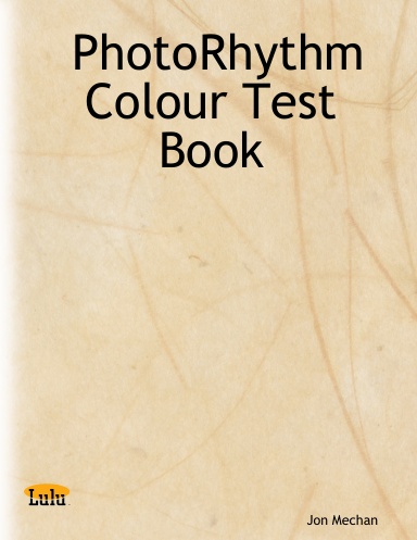 PhotoRhythm Colour Test Book