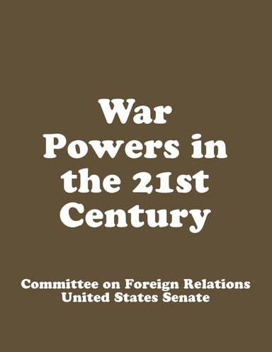 War Powers in the 21st Century