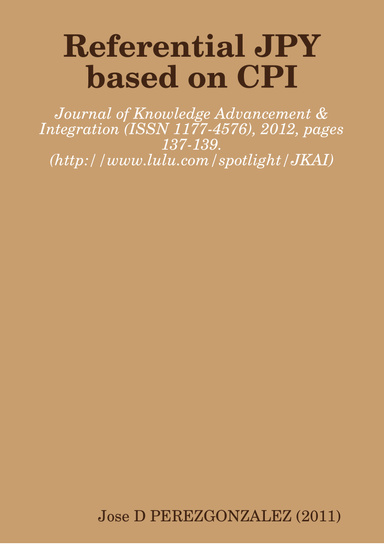 Referential JPY based on CPI