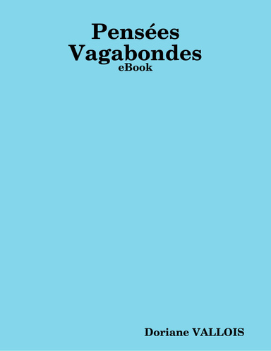 Pensées Vagabondes eBook