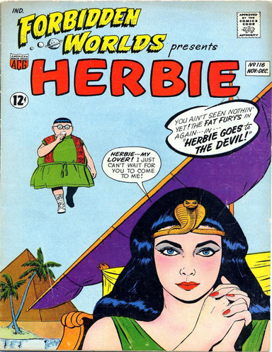 Forbidden Worlds Number 116 Horror Comic Book