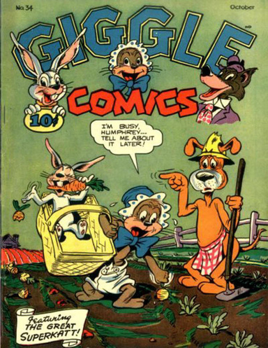 Giggle Comics Number 34 Humor Comic Book