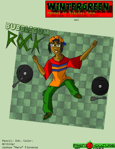 Wintergreen Vol. 1: Bubblegum Rock B&W