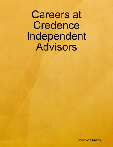 Careers at Credence Independent Advisors