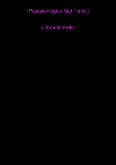 Il Passato Negato Red Planet II