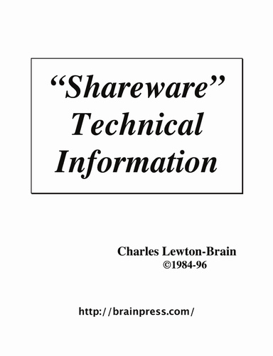Shareware Book (original 1996 version)