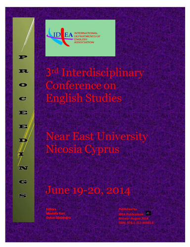 3rd   Interdisciplinary Conference on English Studies: Proceedings
