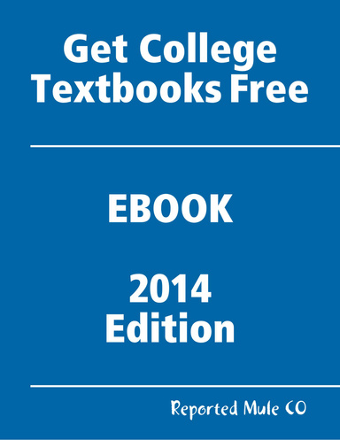 Get College Textbooks Free