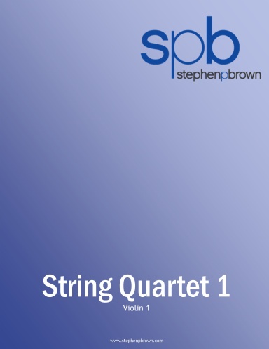 String Quartet 1 - Violin 1