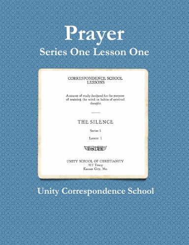 UCS Series One Lesson One Prayer