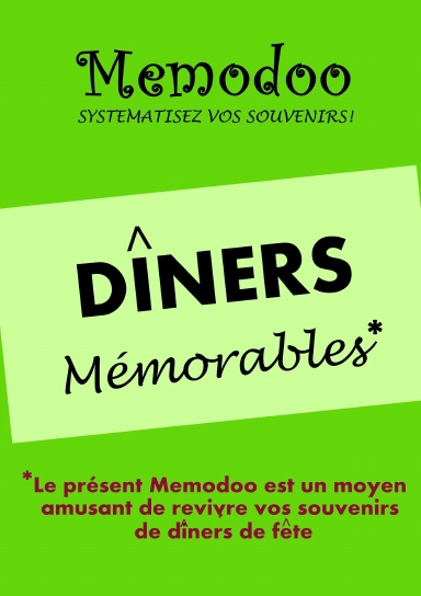 Memodoo Dîners Mémorables
