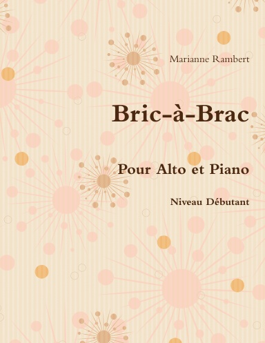 Bric-à-Brac pour Alto et Piano