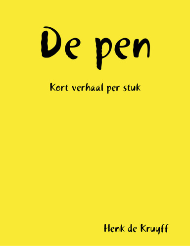 De pen