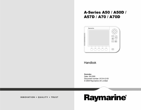 raymarine a series a50d manual