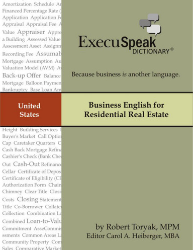 Business English for Residential Real Estate