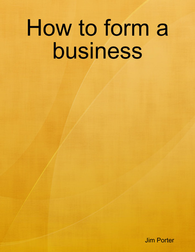 How to Form a Business