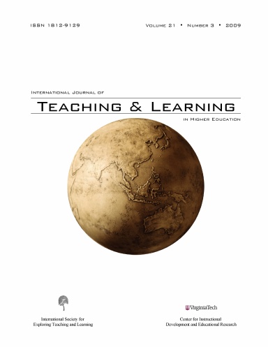 2009 • 21(3) • International Journal of Teaching and Learning in Higher Education