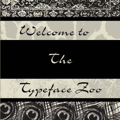 Welcome to the Typeface Zoo