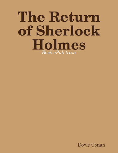 The Return of Sherlock Holmes