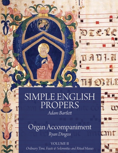 Simple English Propers Organ Accompaniment Volume II