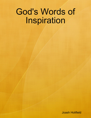 God's Words of Inspiration