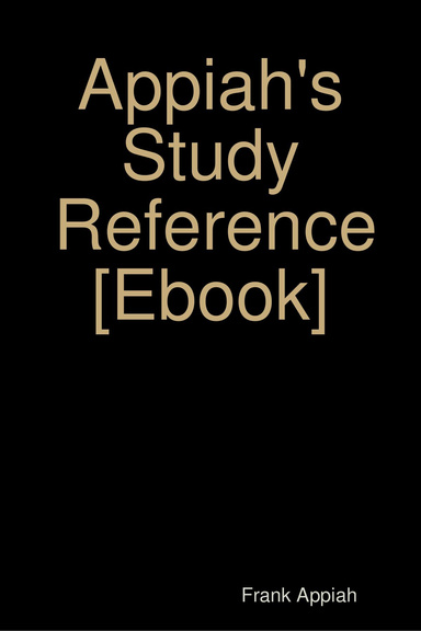 Appiah's Study Reference [Ebook]