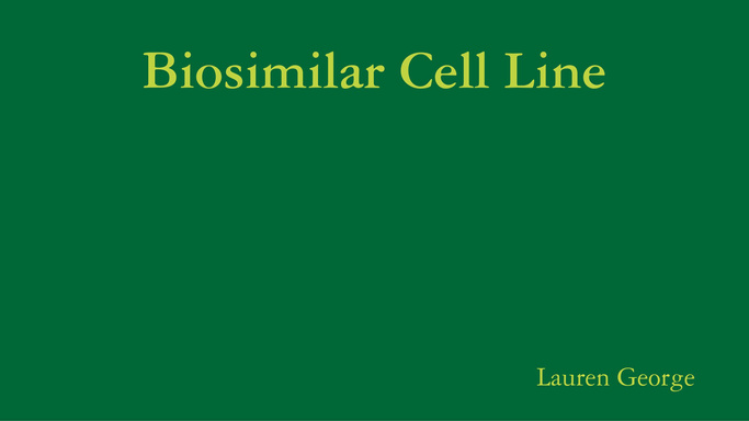 Biosimilar Cell Line